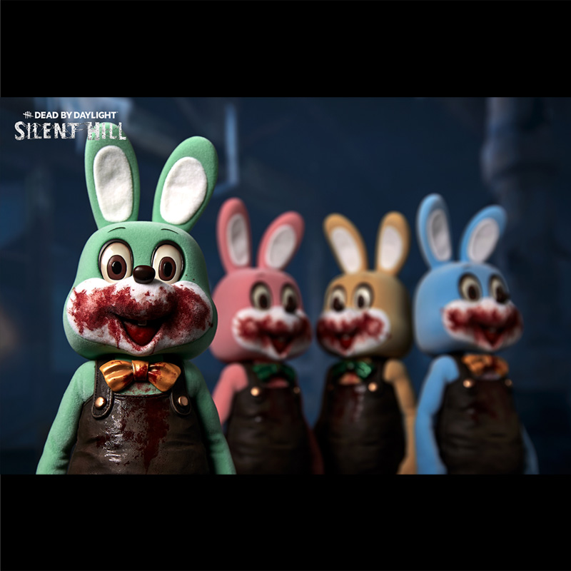 SILENT HILL x Dead by Daylight, Robbie the Rabbit Green 1/6 Scale Statue